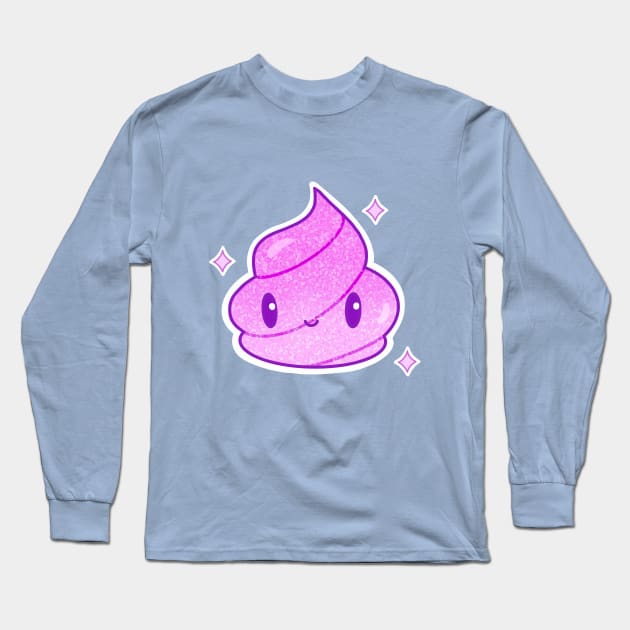 Glam poop Long Sleeve T-Shirt by Valentina